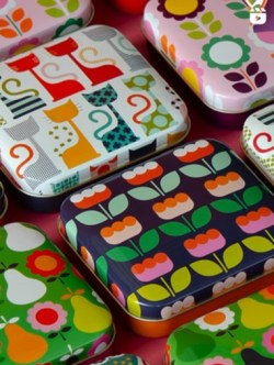 KR2975_ Pocket tins Flower Cat Pear 